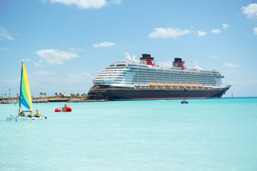 Disney Cruise Line Fantasy at Castaway Cay