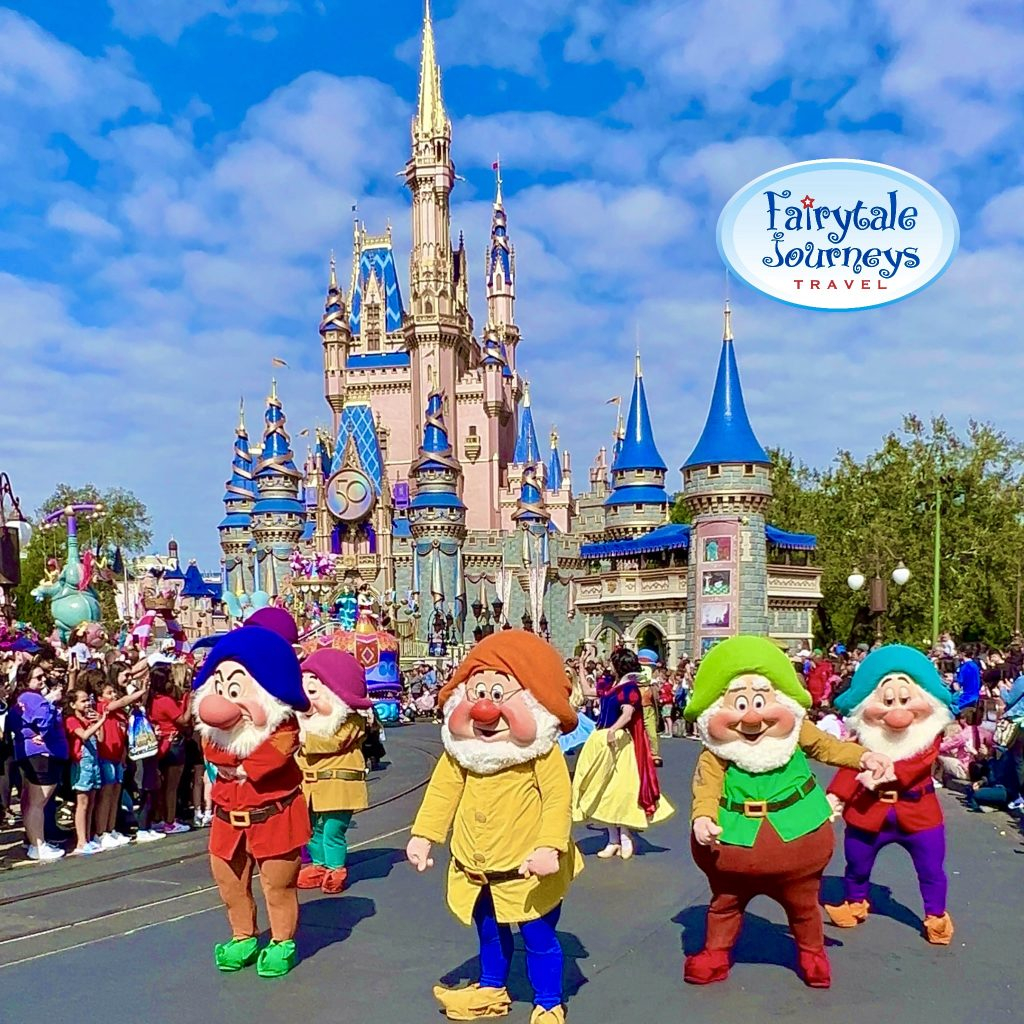 Seven Dwarfs at Magic Kingdom Festival of the Fantasy Parade