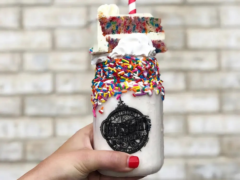 Confetti Milkshake Recipe at Toothsome Chocolate Emporium
