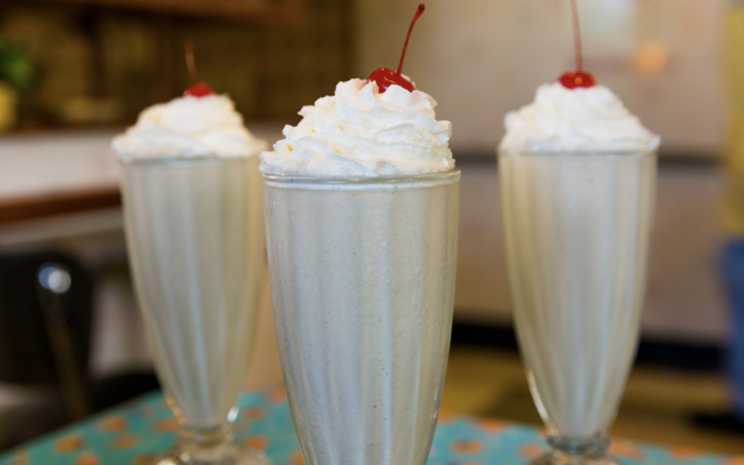 Peanut Butter & Jelly Milk Shake from 50’s Prime Time Café at Disney’s Hollywood Studios!