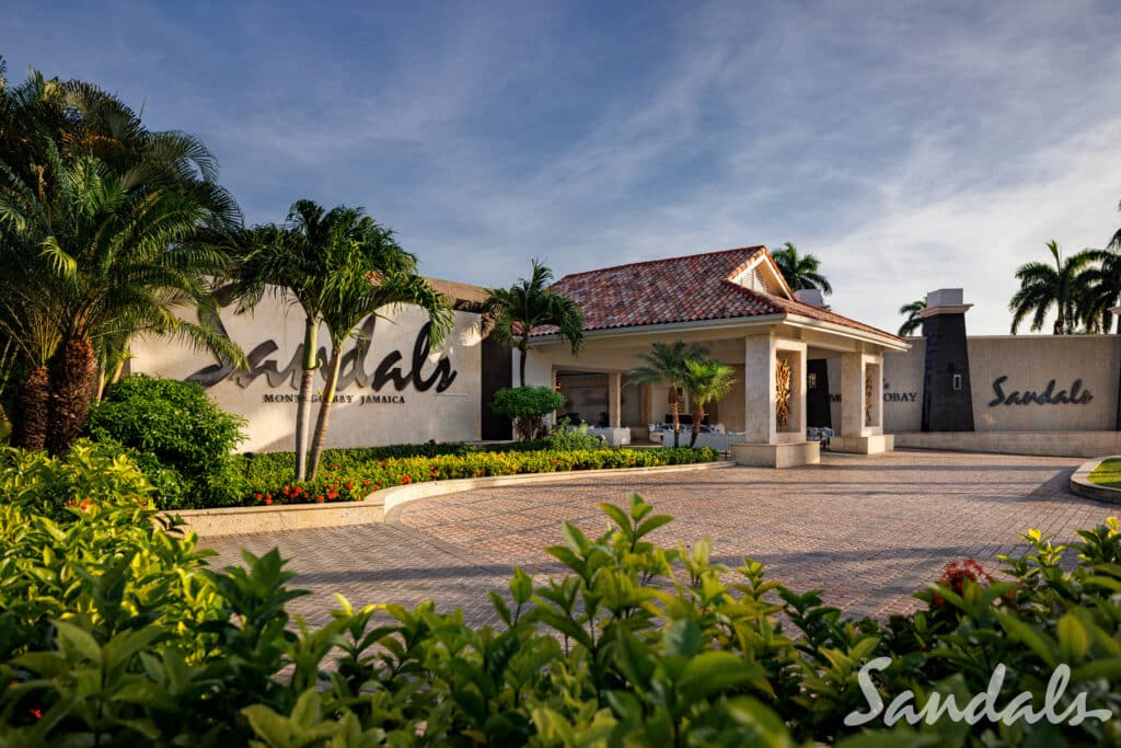 Sandals Montego Bay Main Entrance