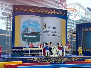 Disney Wish Christening