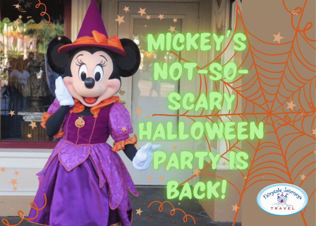 Mickey's Not So Scary Halloween Party is Back