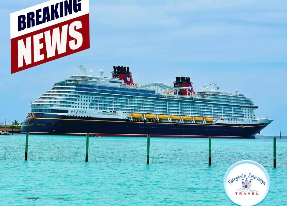 Breaking News! Disney Cruise Line Drops Vaccination Policy