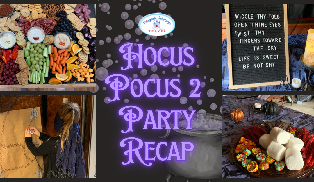 Hocus Pocus 2 Watch Party Recap