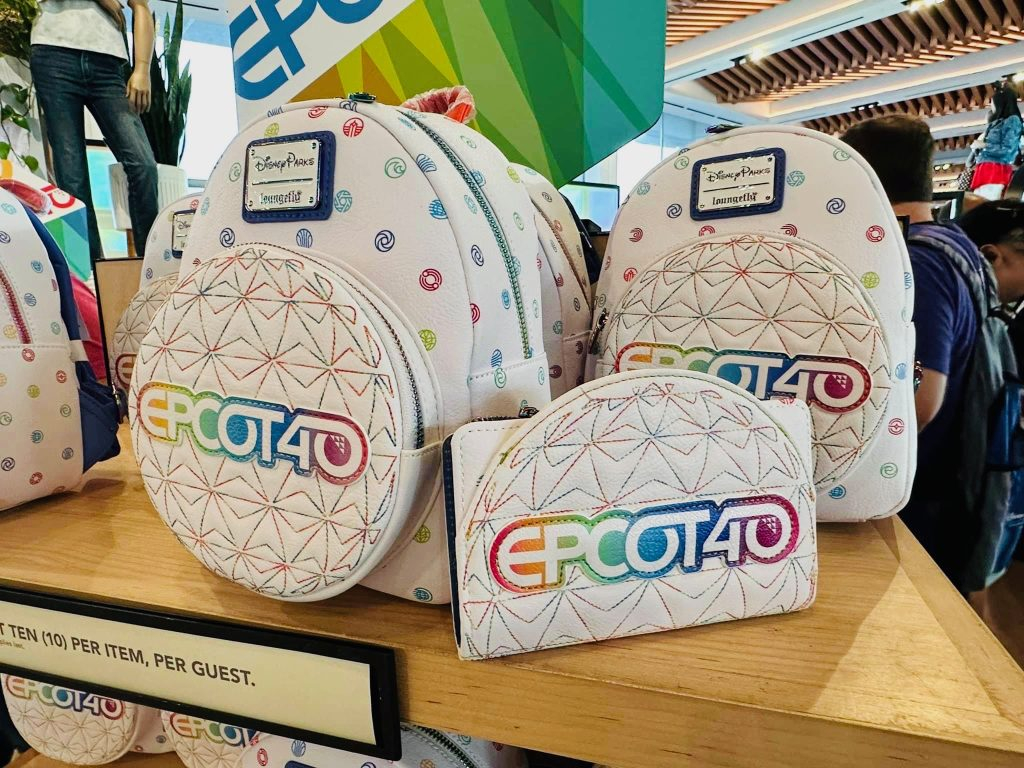 Loungefly Epcot 40th Anniversary