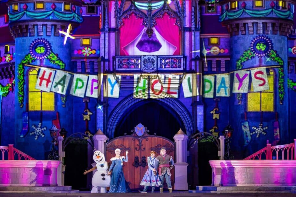 Frozen Holiday Surprise & Dance Parties