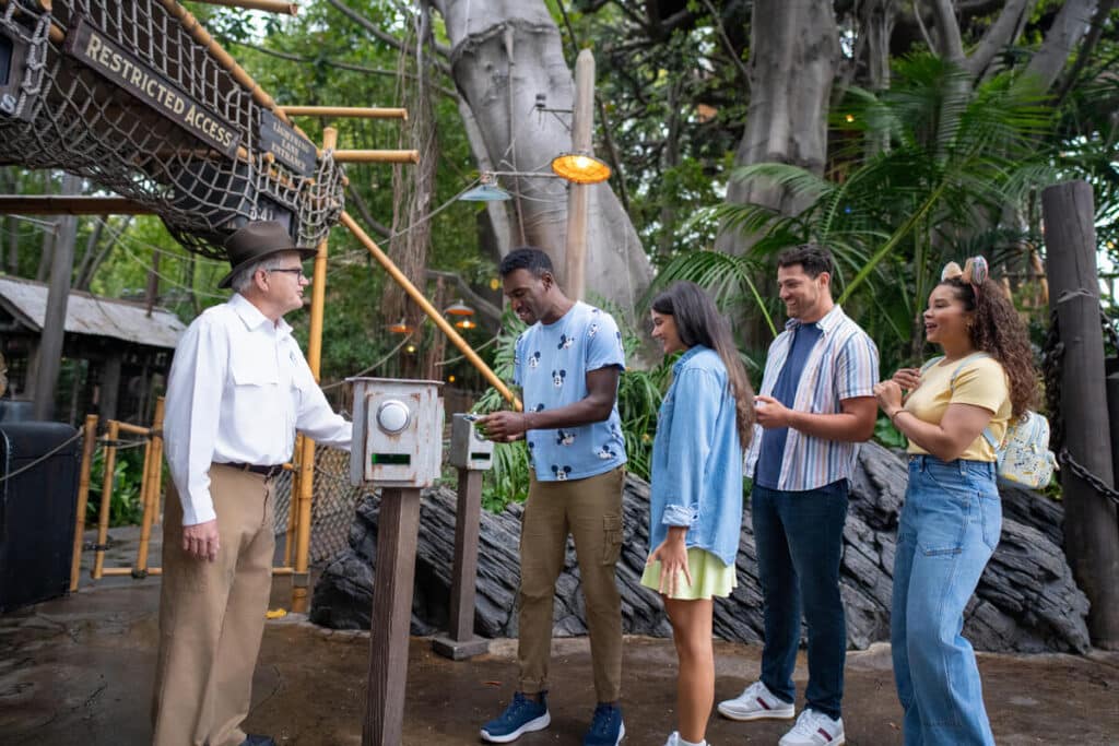 Guests using Lightning Lane at Disney World for efficient vacation planning