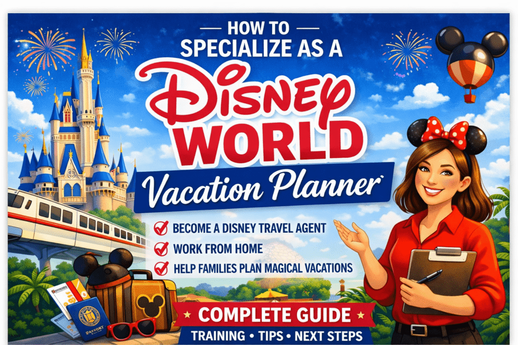 How to Specialize as a Disney World Vacation Planner