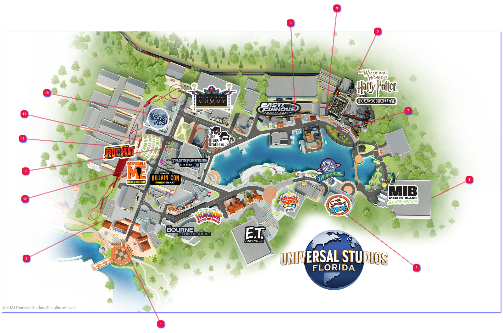 Universal Studios Overview (USF)